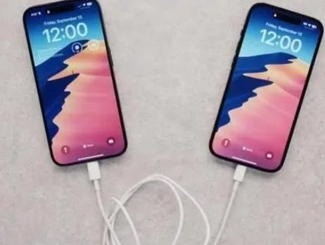洛阳苹果15维修店分享iPhone15可以给安卓充电吗 