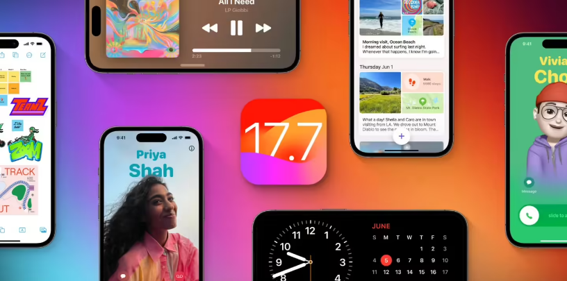 洛阳苹果手机维修分享苹果 iOS / iPadOS 17.7.1 正式版推送 